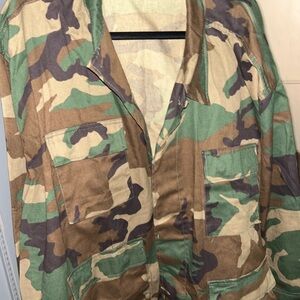 Camouflage Military Jacket